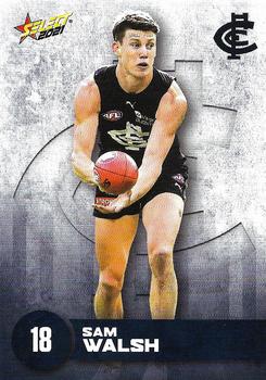 2021 Select AFL Footy Stars #30 Sam Walsh Front